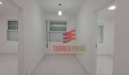 Apartamento com 2 dormitórios, 56 m² - venda por R$ 430.000,00 ou aluguel por R$ 3.715,00/mês - Embaré - Santos/SP