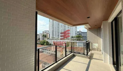 Apartamento com 1 dormitório à venda, 55 m² por R$ 710.000,00 - Boqueirão - Santos/SP