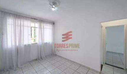 Apartamento para alugar, 98 m² por R$ 3.200,02/mês - Boqueirão - Santos/SP
