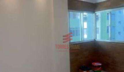 Apartamento com 1 dormitório à venda, 50 m² por R$ 420.000,00 - Aparecida - Santos/SP