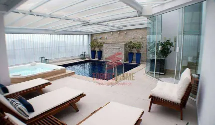 Cobertura com 4 dormitórios à venda, 467 m² por R$ 9.900.000,00 - Ponta da Praia - Santos/SP
