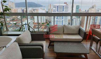 Cobertura com 2 dormitórios à venda, 97 m² por R$ 1.400.000,00 - Boqueirão - Santos/SP