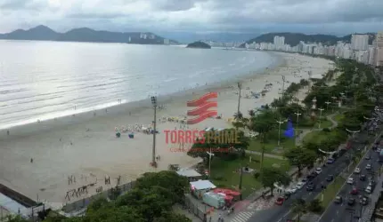 Apartamento com 2 dormitórios à venda, 130 m² por R$ 1.300.000,00 - Embaré - Santos/SP