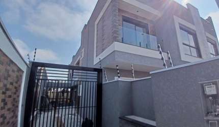 Sobrado em Condomínio com 3 quartos  à venda, 185.00 m2 por R$980000.00  - Xaxim - Curitiba/PR