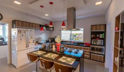 Casa com 3 dormitórios à venda, 368 m² por R$ 2.900.000,00 - Condomínio Palmeiras Imperiais - Salto/SP
