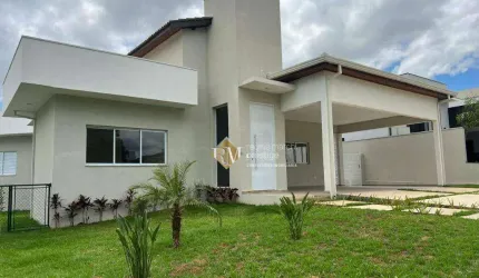Linda casa térrea com piscina à venda no Condomínio Palmeiras Imperiais em Salto/SP!!