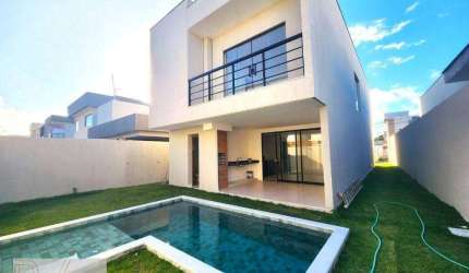 Casa 4 Dormitórios, 3 Suítes à Venda, 200 m² por R$ 1.200.000,00 - Abrantes - Camaçari/BA