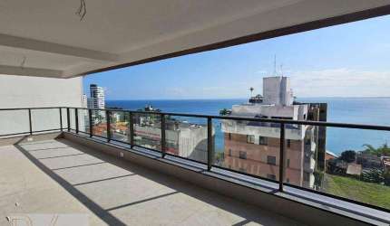 Apartamento com 3 dormitórios para alugar, 155 m² por R$ 17.672,46/mês - Barra - Salvador/BA