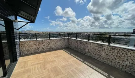 Cobertura com 2 Dormitórios, 1 Suíte à Venda, 104 m² por R$ 520.000,00 - Centro - Lauro de Freitas/BA