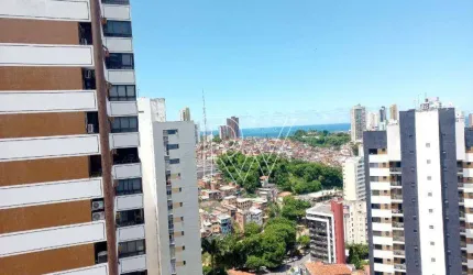 Apartamento Vista Mar com 4 quartos, 2 suítes à venda, 198 m² por R$ 1.200.000 - Graça - Salvador/BA