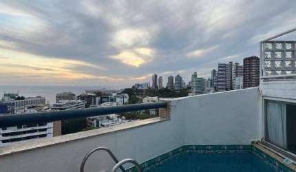 Cobertura com 2 dormitórios à venda, 96 m² por R$ 640.000,00 - Ondina - Salvador/BA