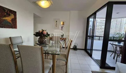 Apartamento MOBILIADO com 2 quartos. 2 suítes  para alugar, 98 m² por R$ 6.300/mês - Graça - Salvador/BA