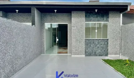 Casa nova a venda na praia com 3 quartos e suíte