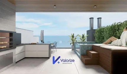 Apartamento novo frente mar no Gaivotas
