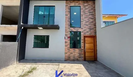 Sobrado novo perto do mar 3 quartos e suíte