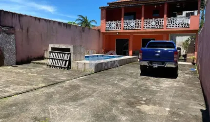 Sobrado para Venda em Itanhaém, Jardim das Palmeiras, 3 dormitórios, 2 suítes, 1 banheiro, 10 vagas