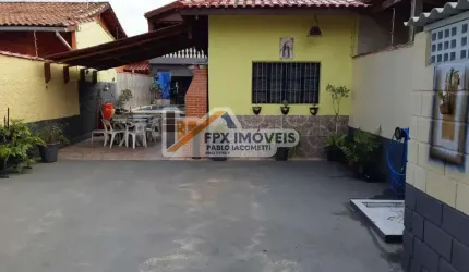 Casa para Venda em Itanhaém, Jardim Regina, 3 dormitórios, 1 suíte, 2 banheiros, 3 vagas