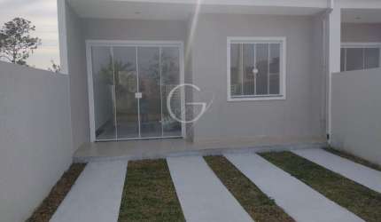 CASA GEMINADA COM 02 QUARTOS NO BALNEÁRIO PRIMAVERA