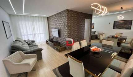 Apartamento, 96 m² - venda por R$ 880.000,00 ou aluguel por R$ 8.500,00/mês - Jardim Astúrias - Guarujá/SP