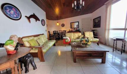 Apartamento com 3 dormitórios para alugar, 165 m² por R$ 10.670,00/mês - Astúrias - Guarujá/SP