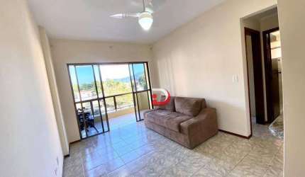 Apartamento com 1 dormitório à venda, 60 m² por R$ 410.000 - Praia do Tombo - Guarujá/SP