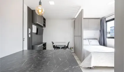 Studio no Rebouças, próximo a Unicuritiba até 2 pessoas
