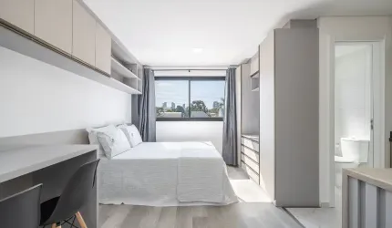 Studio no Rebouças, próximo a Unicuritiba