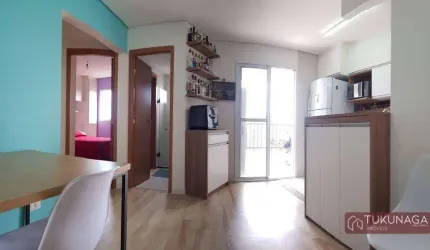 Apartamento com 2 dormitórios à venda, 46 m² por R$ 370.000,00 - Vila Galvão - Guarulhos/SP