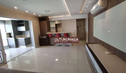 Apartamento com 3 dormitórios para alugar, 116 m² por R$ 8.349,00/mês - Jardim Maia - Guarulhos/SP