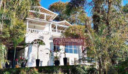 Casa Condominio Alpes da Cantareira com 4 dormitórios à venda, 500 m² por R$ 2.800.000 - Mairiporã - Mairiporã/SP