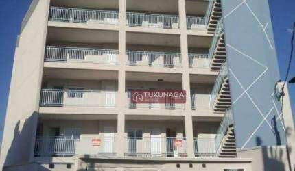 Apartamento com 2 dormitórios para alugar, 55 m² por R$ 1.434,00/mês - Cocaia - Guarulhos/SP