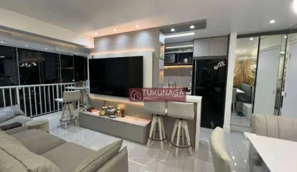 Apartamento com 2 dormitórios à venda, 56 m² por R$ 690.000,00 - Vila Rosália - Guarulhos/SP