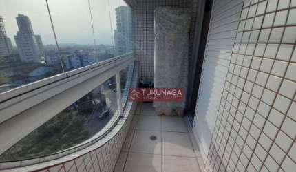 Apartamento com 1 dormitório à venda, 52 m² por R$ 320.000,00 - Vila Guilhermina - Praia Grande/SP
