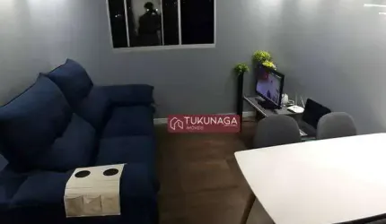 Apartamento com 2 dormitórios à venda, 43 m² por R$ 220.000,00 - Vila Nova Bonsucesso - Guarulhos/SP