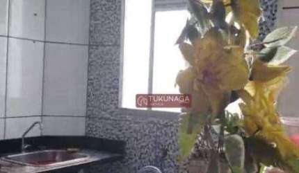 Apartamento Parque Santa Lúcia com 2 dormitórios à venda, 49 m² por R$ 239.000 - Água Chata - Guarulhos/SP