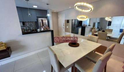 Apartamento com 2 dormitórios à venda, 83 m² por R$ 817.000,00 - Jardim Flor da Montanha - Guarulhos/SP
