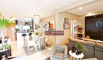 Apartamento com 2 dormitórios à venda, 80 m² por R$ 600.000,00 - Jardim Las Vegas - Guarulhos/SP
