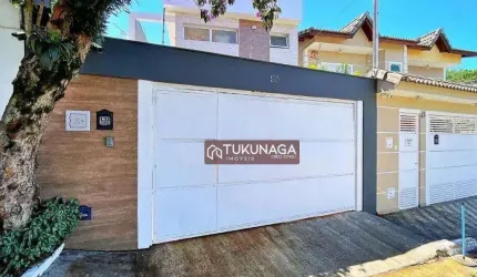 Sobrado com 3 dormitórios, 3 vagas à venda, 130 m² por R$ 1.064.000 - Vila Harmonia - Guarulhos/SP