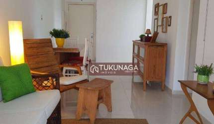 Apartamento com 2 dormitórios à venda, 65 m² por R$ 430.000 - Centro - Guarujá/SP