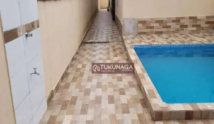 Casa com 2 dormitórios à venda, com 161m² por R$ 320.000 - Balneario Patrimonio das Américas - Mongaguá/SP