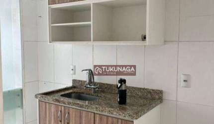 Apartamento com 2 dormitórios à venda, 48 m² por R$ 370.000,00 - Bosque Maia - Guarulhos/SP