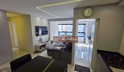 Apartamento com 2 dormitórios à venda, 69 m² por R$ 740.000 - Vila Augusta - Guarulhos/SP