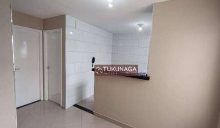 Apartamento com 2 dormitórios à venda, 48 m² por R$ 210.000 - Água Chata - Guarulhos/SP