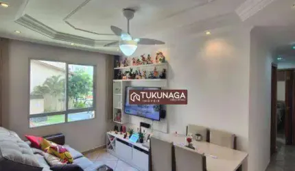 Apartamento com 2 dormitórios à venda, 45 m² por R$ 295.000,00 - Ponte Grande - Guarulhos/SP