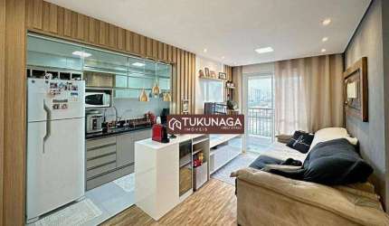 Apartamento com 2 dormitórios à venda, 46 m² por R$ 439.990 - Vila Galvão - Guarulhos/SP