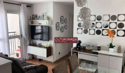 Apartamento com 3 dormitórios à venda, 64 m² por R$ 385.000,00 - Vila Rio de Janeiro - Guarulhos/SP