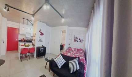 Flat/Studio para Venda, em Santana, excelente localização, próximo ao Metrô Santana, Todo mobiliado com 1 dormitório e lazer completo