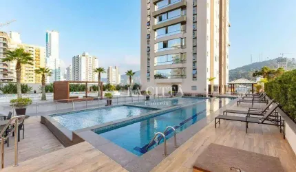 Apartamento com 3 dormitórios para alugar, 92 m² por R$ 7.461,79/mês - Fazenda - Itajaí/SC