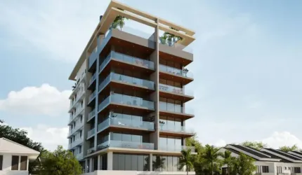 Apartamento na planta 80% concluida