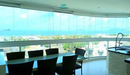 Apartamento Cobertura Triplex para Venda em Enseada Guarujá-SP